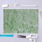 緑の抽象芸術水色 薄葉紙 (クラフト)