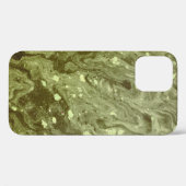 緑の抽象芸術絵画 Case-Mate iPhoneケース (裏面 (横))