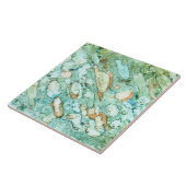 緑の抽象芸術21 タイル (側面)