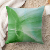 緑の抽象芸術 クッション (ブランケット)