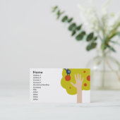 緑の指 名刺 (スタンド正面)