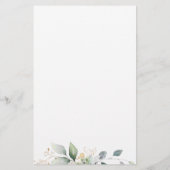 緑の推測ザドレスブライダルシャワーゲーム (裏面)