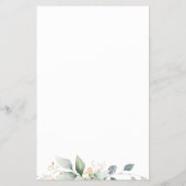 緑の推測ザドレスブライダルシャワーゲーム チラシ (裏面)