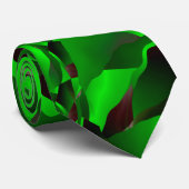 緑の擦り切れた抽象化 ネクタイ (ロール)