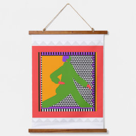 緑の散策姿 吊り下げ型タペストリー