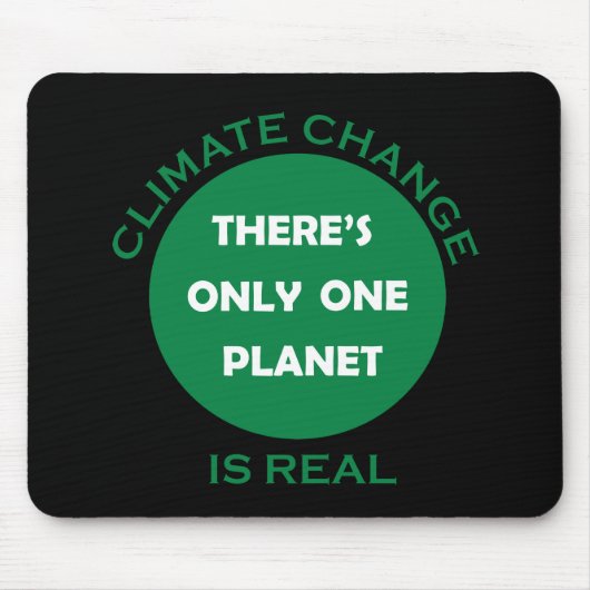 緑の新しい契約 マウスパッド (正面)