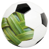 緑の新鮮な竹織物 サッカーボール (3/4)