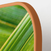 緑の新鮮な竹織物 ピックルボールラケット (左詳細)