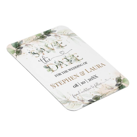 緑の日付のマグネットカードを保存 マグネット (右側)