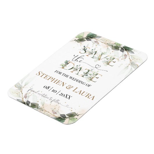 緑の日付のマグネットカードを保存 マグネット (左側)