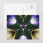 緑の星はがき ポストカード (正面/裏面)