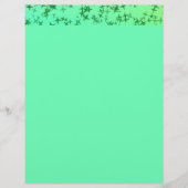 緑の星無地の (正面)