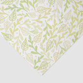 緑の春自然リーフパターン 薄葉紙 (詳細)