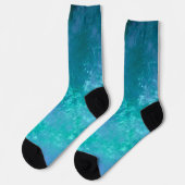 緑の暗い嵐の雲 ソックス (左)