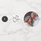 緑の書道60結婚周年 コンフェッティ (正面)