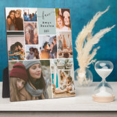 緑の最高の友友のbffスクリプト10フォトコラージグリッド フォトプラーク (側面)