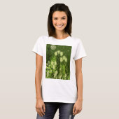 緑の月のファンタジー Tシャツ (正面フル)