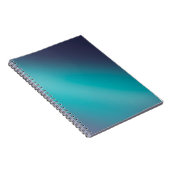 緑の月光グラデーション効果 ノートブック (右側)