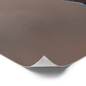 緑の服を着た赤狐 | AIアートポスター ポスター (角)