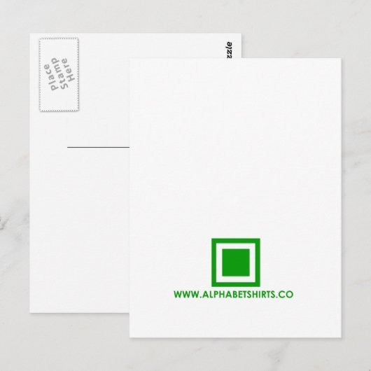 緑の期間 ポストカード (正面/裏面)