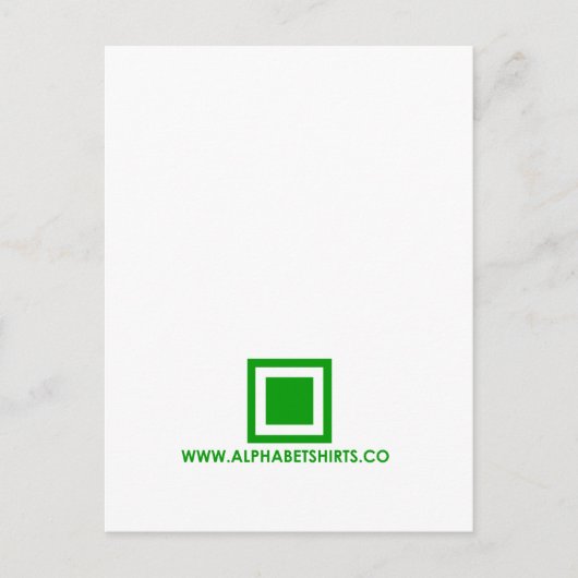 緑の期間 ポストカード (正面)