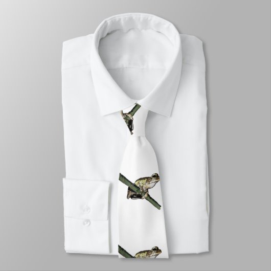 緑の木のカエル絵を描、ネクタイ ネクタイ (タイ)