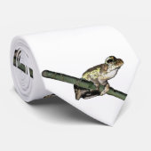 緑の木のカエル絵を描、ネクタイ ネクタイ (ロール)