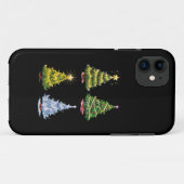 緑の木のクリスマス休日 冬 Case-Mate iPhoneケース (裏面(横))