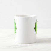 緑の木のマグ コーヒーマグカップ (中央)