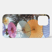 緑の木の上の赤い傘 Case-Mate iPhoneケース (裏面 (横))