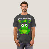 緑の木の先生 幼稚園 小学校 感謝 Tシャツ (正面フル)