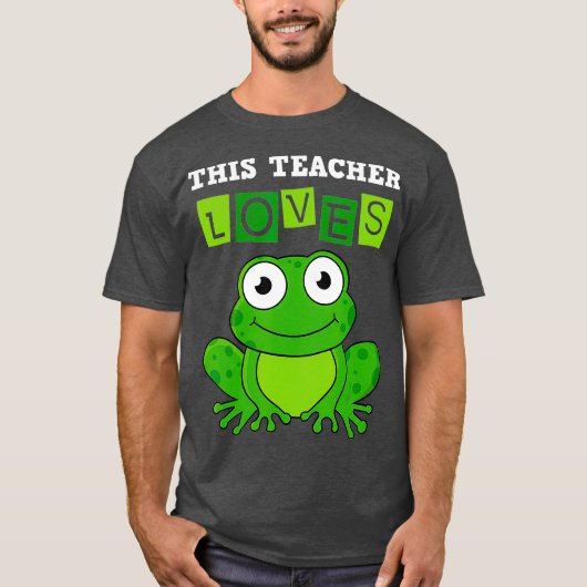 緑の木の先生 幼稚園 小学校 感謝 Tシャツ (正面)