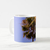 緑の木の浅いフォーカス写真 コーヒーマグカップ (正面左)