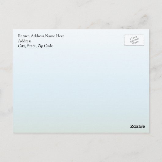 緑の木ファミリ懇親会ロゴ ポストカード (裏面)