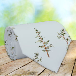 緑の木林のパターン ネクタイ