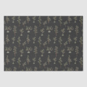 緑の木林のパターン 薄葉紙 (正面)