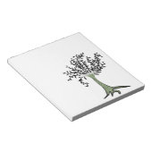 緑の木 ノートパッド (アングル)