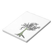 緑の木 ノートパッド (回転)