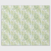 緑の木 ラッピングペーパー (フラット)