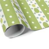 緑の東部のパターン ラッピングペーパー (ロールコーナー)