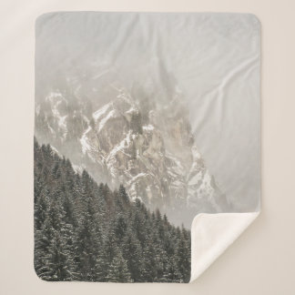 緑の松 シェルパブランケット