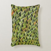 緑の板屋根のクローズアップ写真 アクセントクッション (正面(垂直))