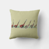 緑の枕 クッション (裏面)