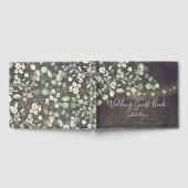 緑の枝の国素朴の結婚式 ゲストブック (全面)