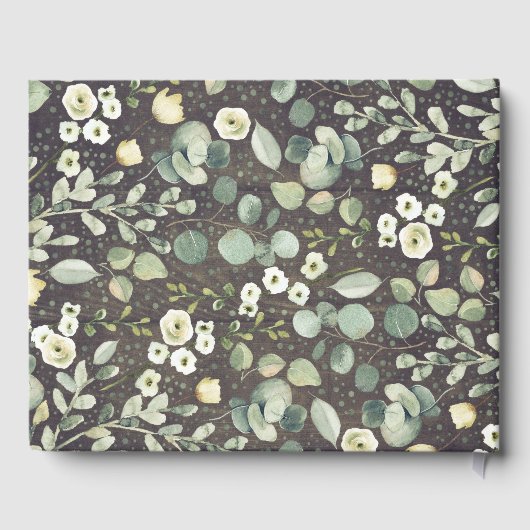 緑の枝の国素朴の結婚式 ゲストブック (裏面)