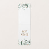 緑の枝はがき付きアントラー (内部フラット)