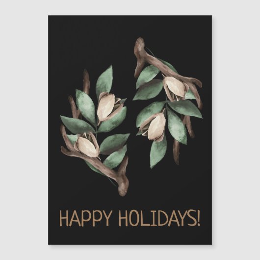 緑の枝はがき付きアントラー (正面)