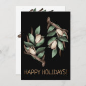 緑の枝はがき付きアントラー (正面/裏面)