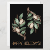 緑の枝はがき付きアントラー シーズンカード (正面/裏面)