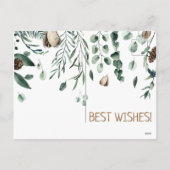 緑の枝はがき付きアントラー シーズンポストカード (裏面)